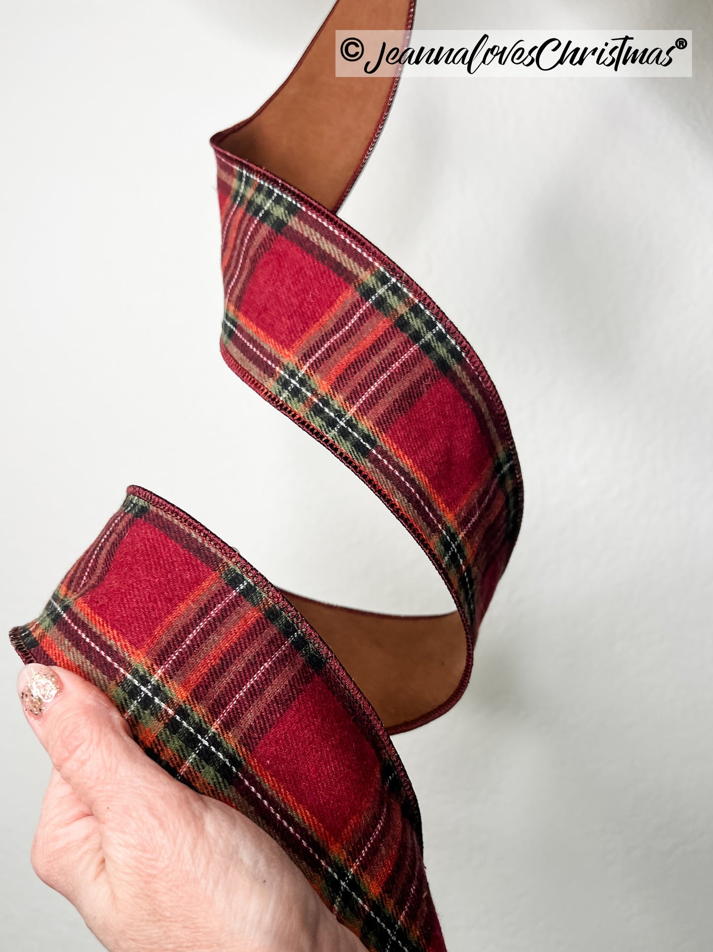 Stirling Plaid 2.5" Burgundy