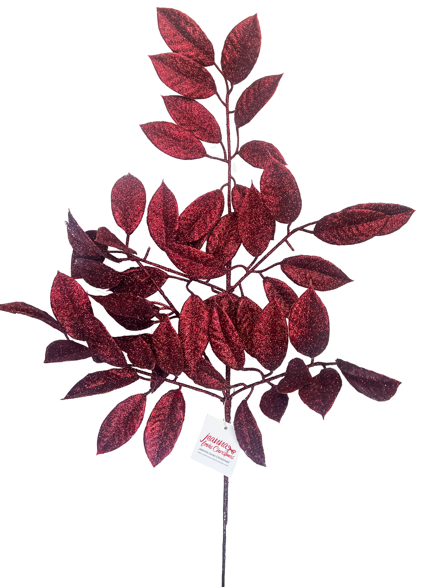 Cabernet Glittered Spray
