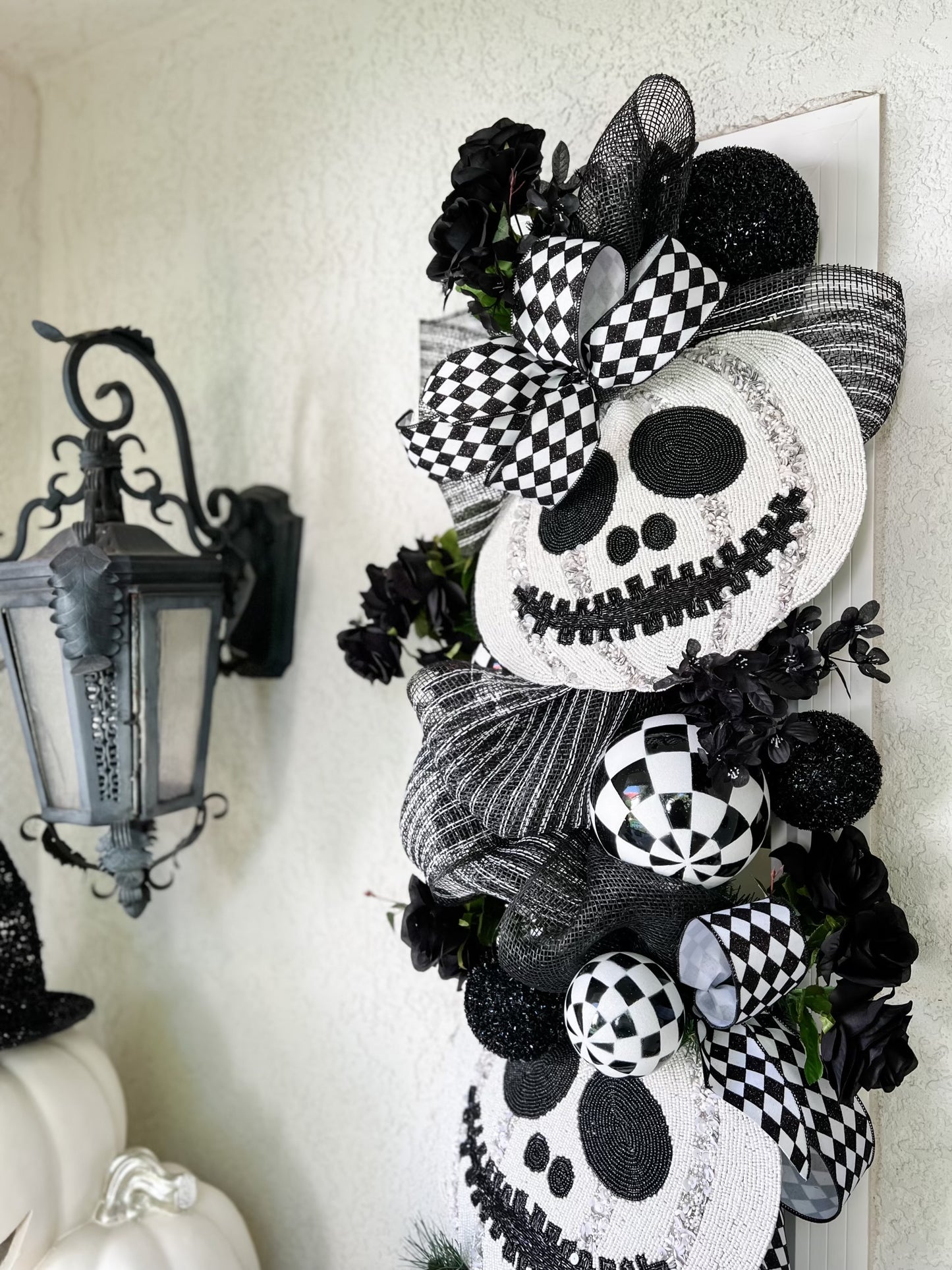 Checker Ornament 6" - Pack of 4