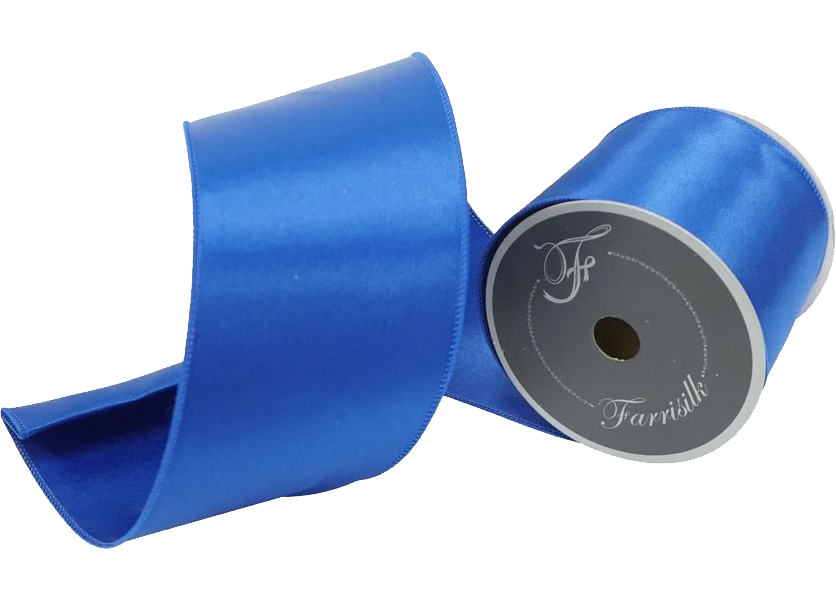Satin 4" Royal Blue