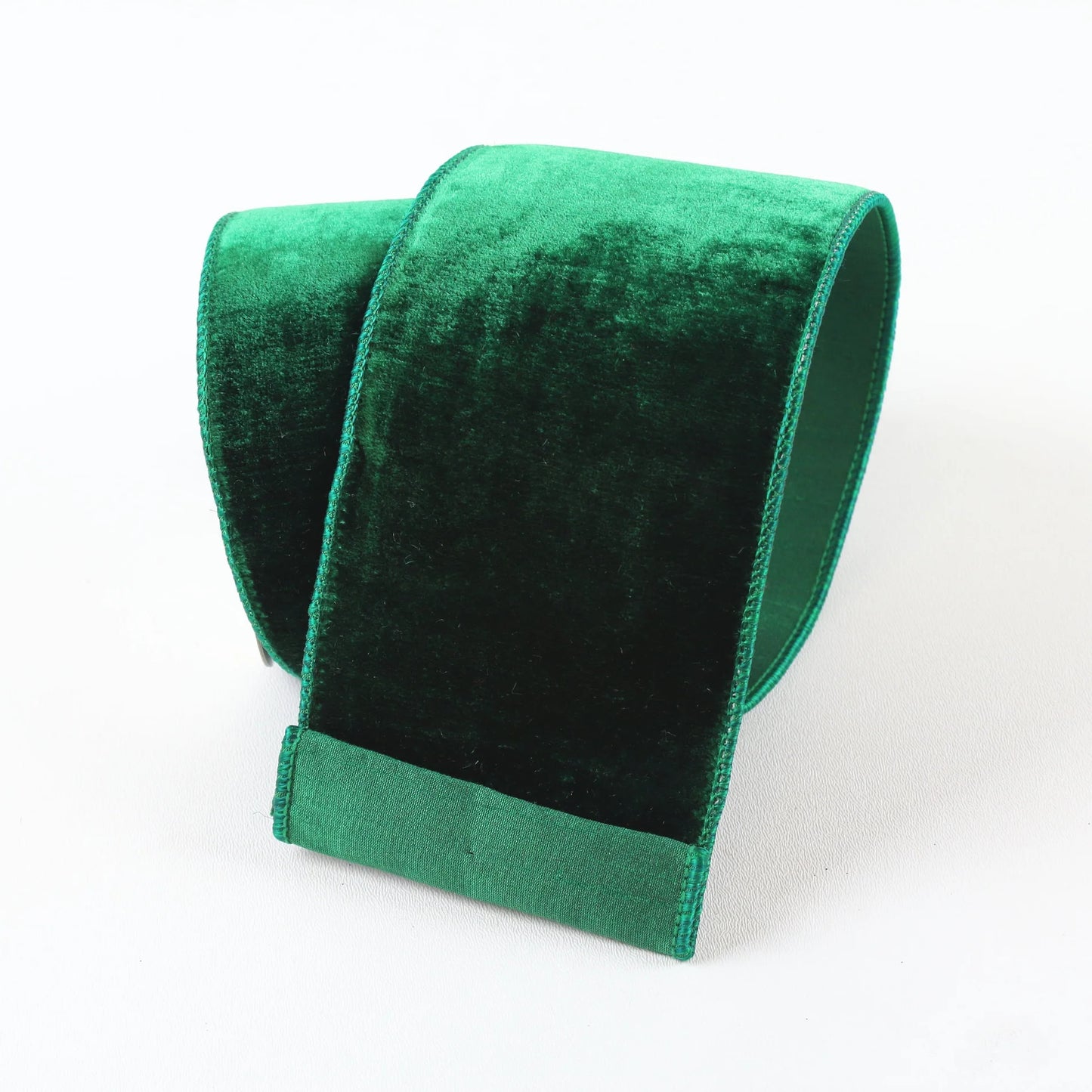 Velvet Ribbon 2.5" Emerald