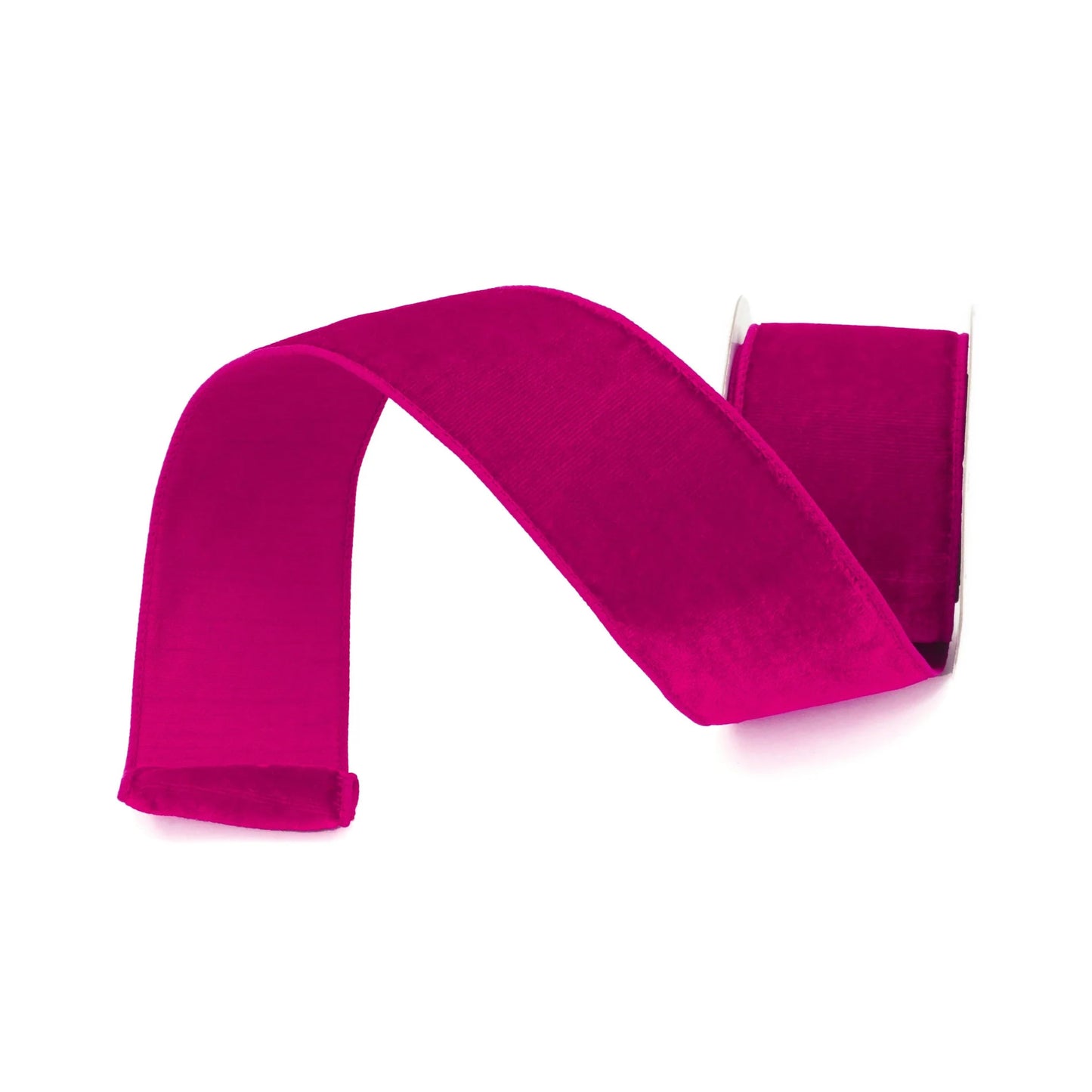 Velvet Ribbon 4" Hot Pink