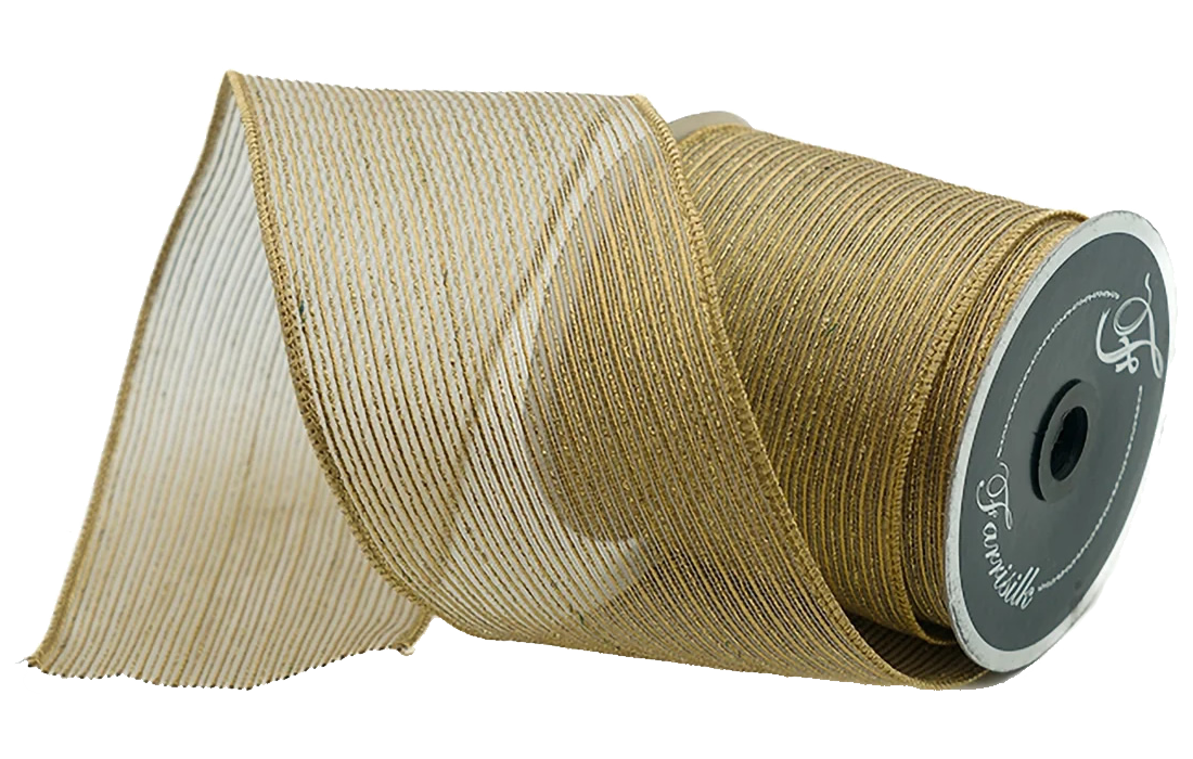 Tinsel Shimmer 2.5" Gold