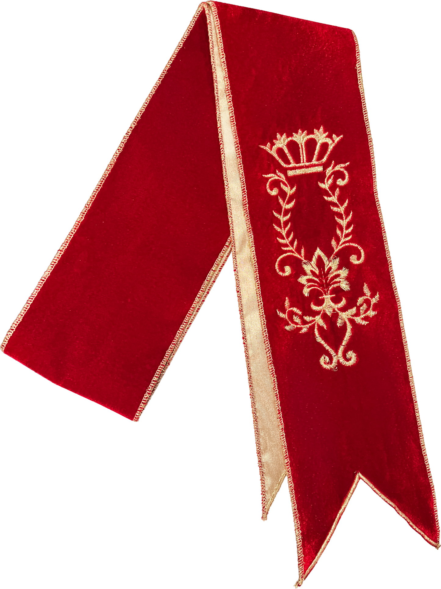 CHRISTMASER Honor Roll Sash - Red and Gold