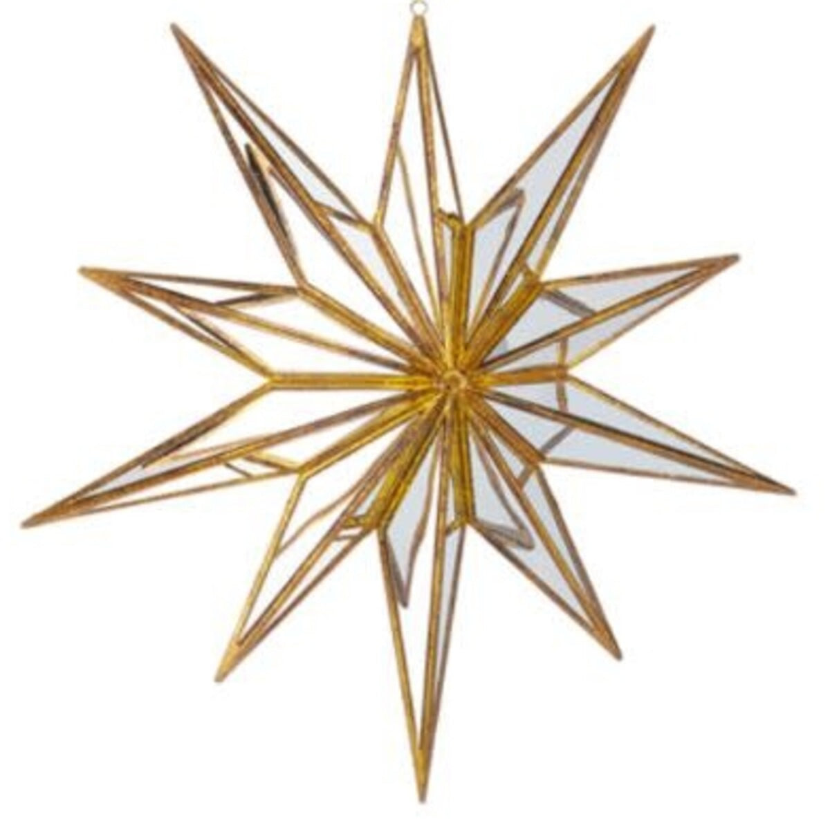 15" Mirrored Star Ornament