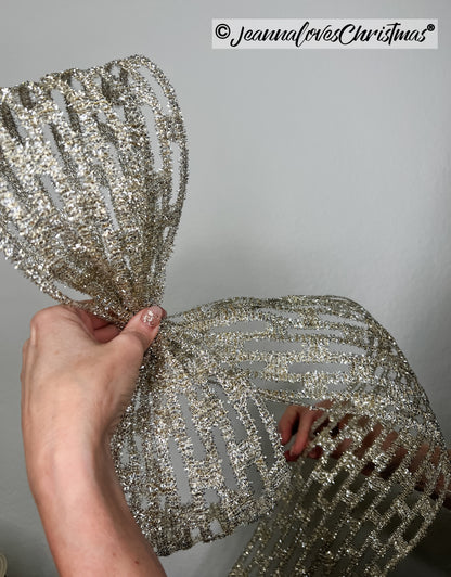All The Time Tinsel 5.25" Platinum