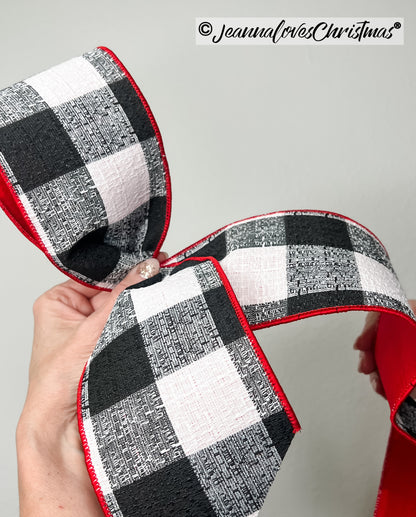 Checkmate Plaid 4" Black & White