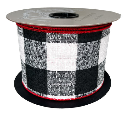 Checkmate Plaid 4" Black & White
