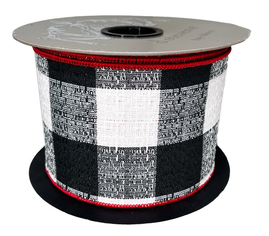 Checkmate Plaid 4" Black & White