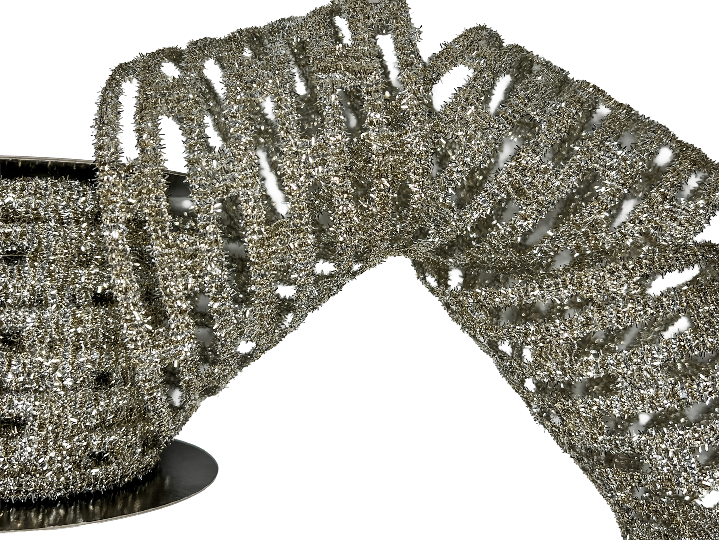 All The Time Tinsel 4" Platinum