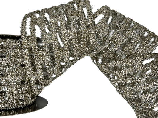 All The Time Tinsel 4" Platinum