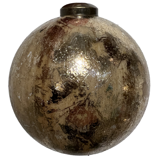 Burnished Metallic 4" Shatterproof Ornament