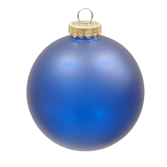 Lucent Shatterproof Blue 4" Ornament