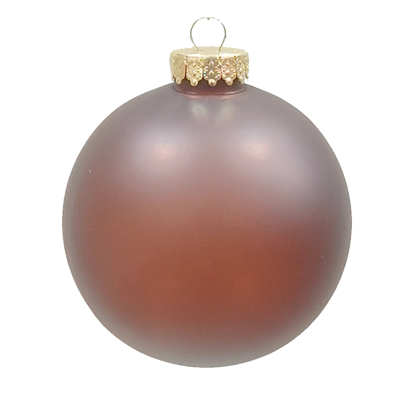 Lucent Shatterproof Cocoa 4" Ornament