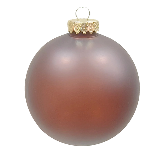 Lucent Shatterproof Cocoa 4" Ornament