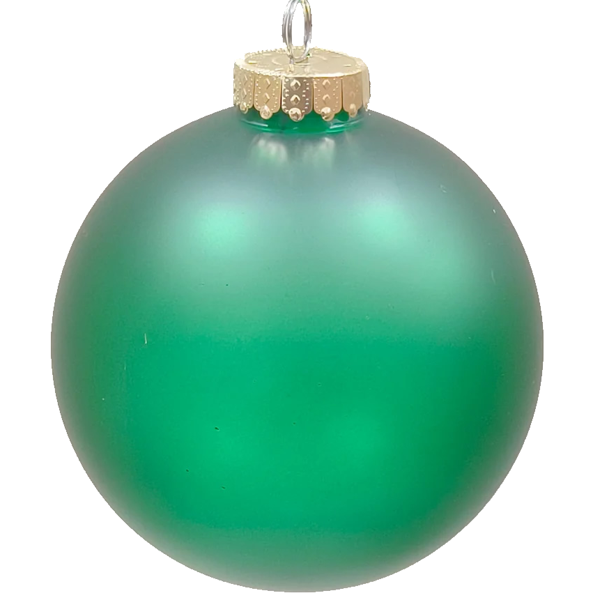 Lucent Shatterproof Green 6" Ornament