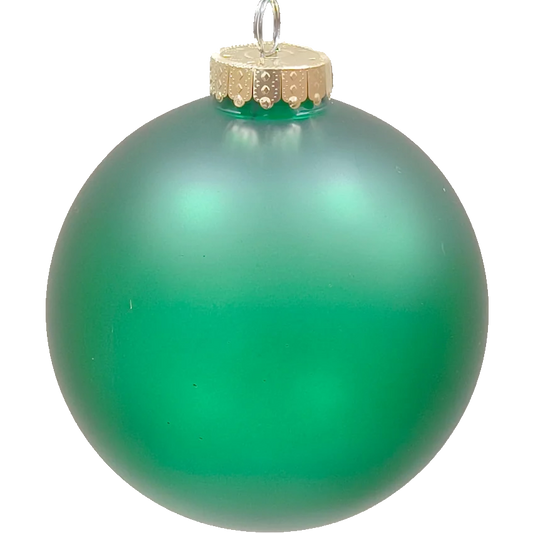 Lucent Shatterproof Green 6" Ornament
