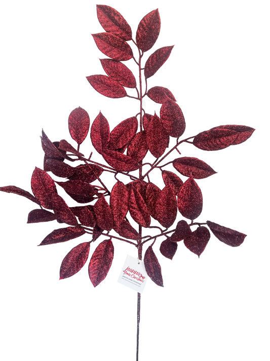Cabernet Glittered Spray
