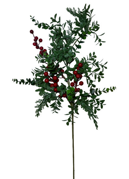 Christmas Eucalyptus & Berry Spray