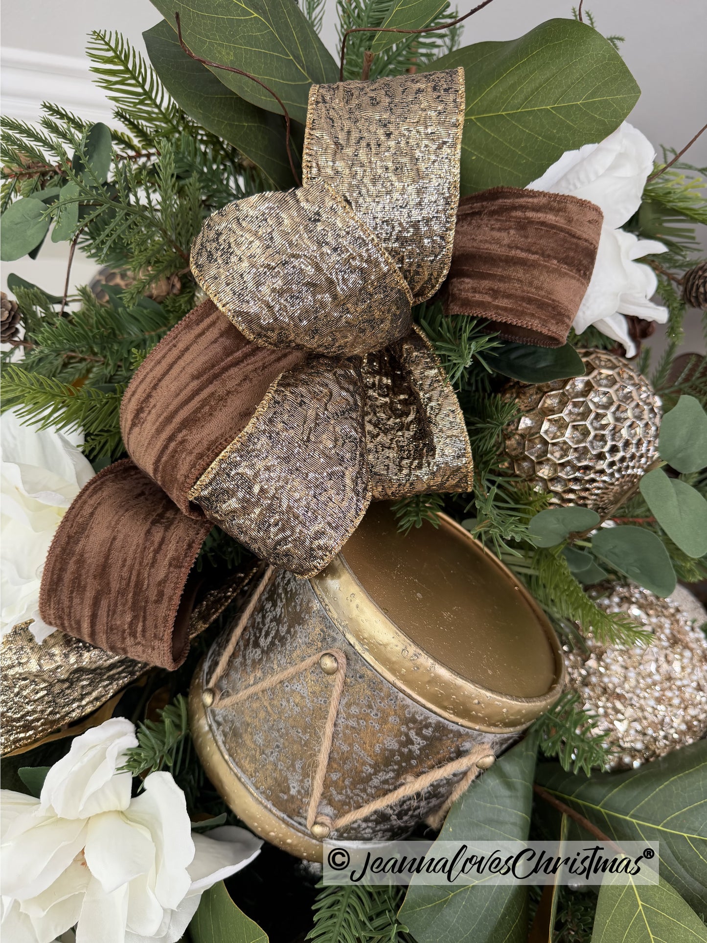 Crushed Velvet 2.5" Chocolate Mousse