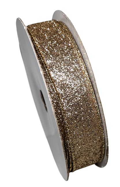 Glitter Trim 1" Champagne