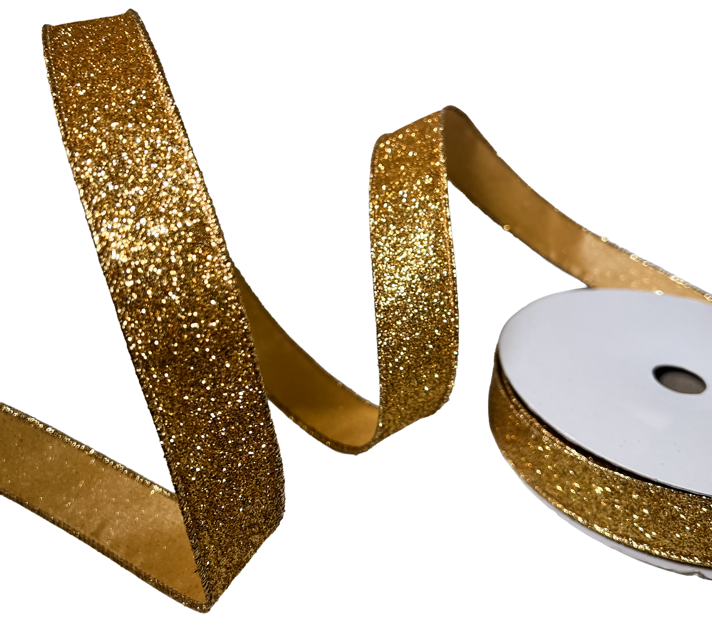 Glitter Trim 1" Gold