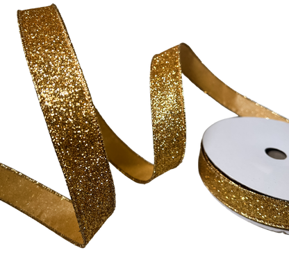 Glitter Trim 1" Gold