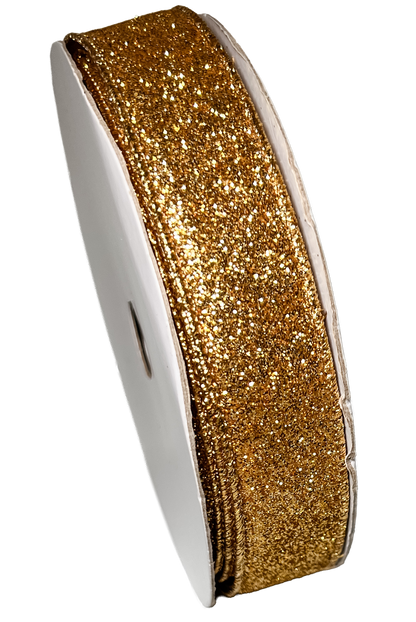 Glitter Trim 1" Gold