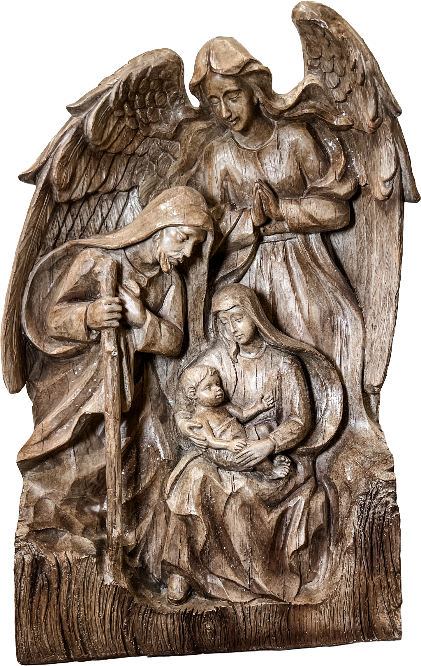 Guardian Angel with Holy Family