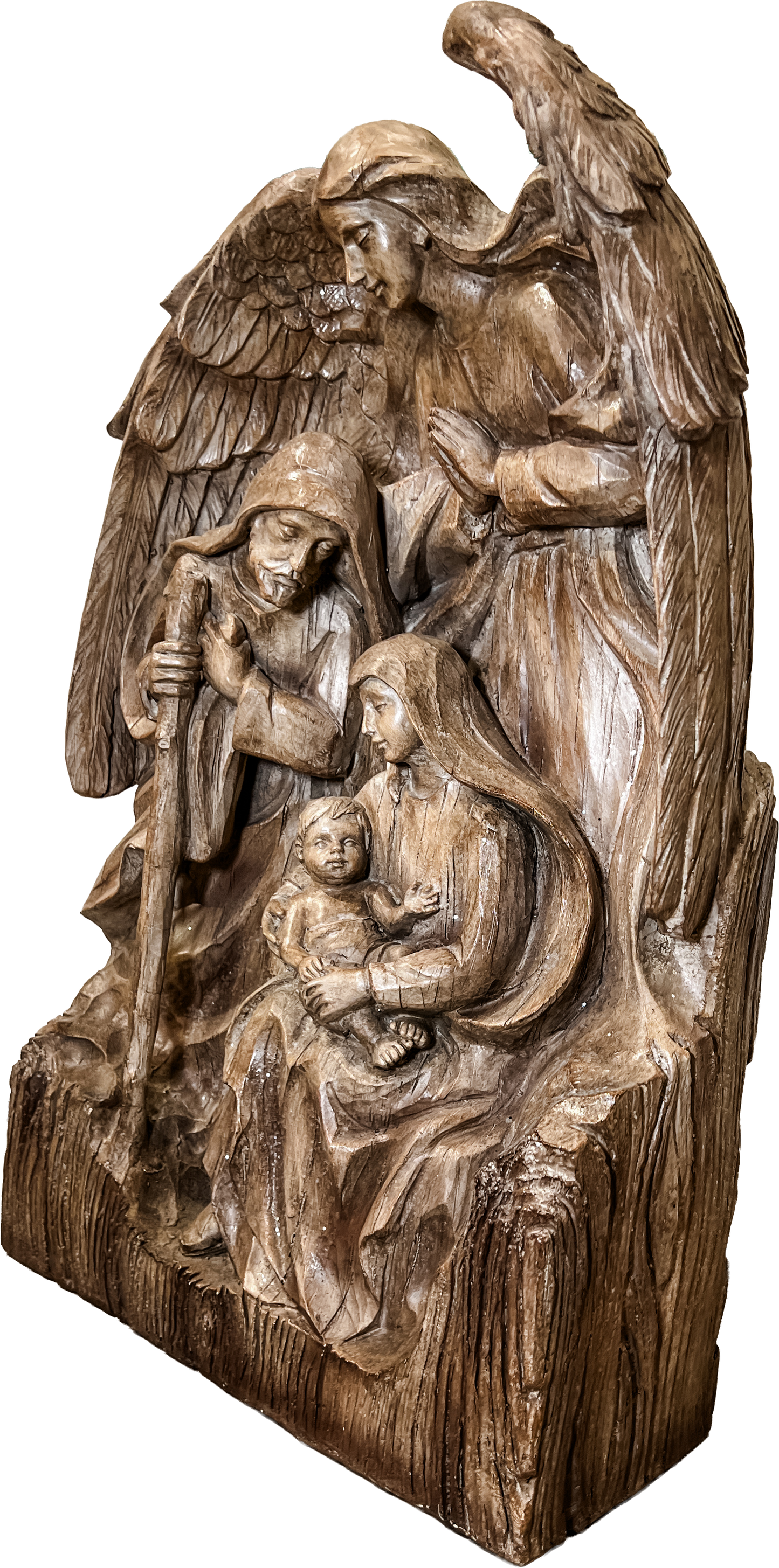 Guardian Angel with Holy Family