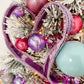 Pearlescent Glass Ornament - Set of 4