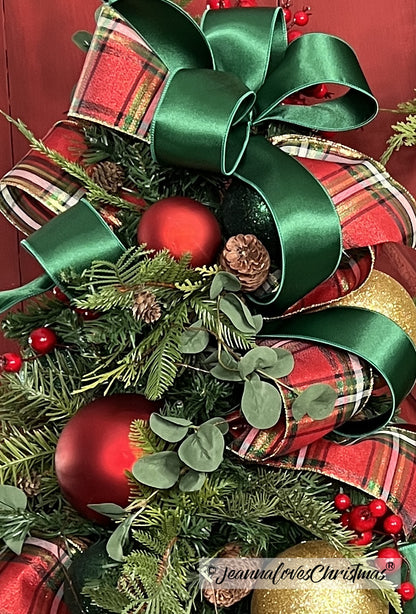 It's A Wonderful Plaid 4" Red