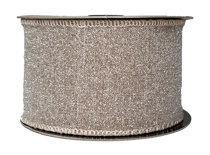 Linen Sugar 2.5" Ribbon