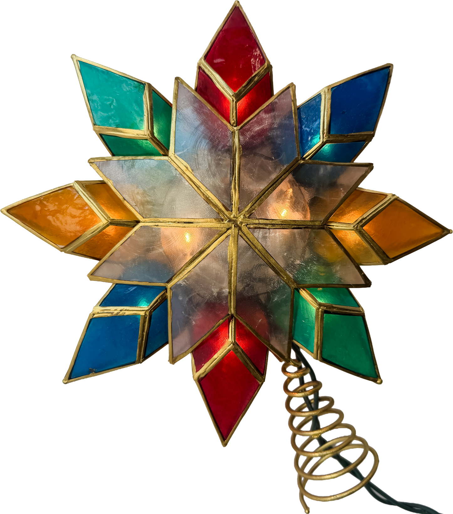 JLC Lighted Kaleidoscope Star