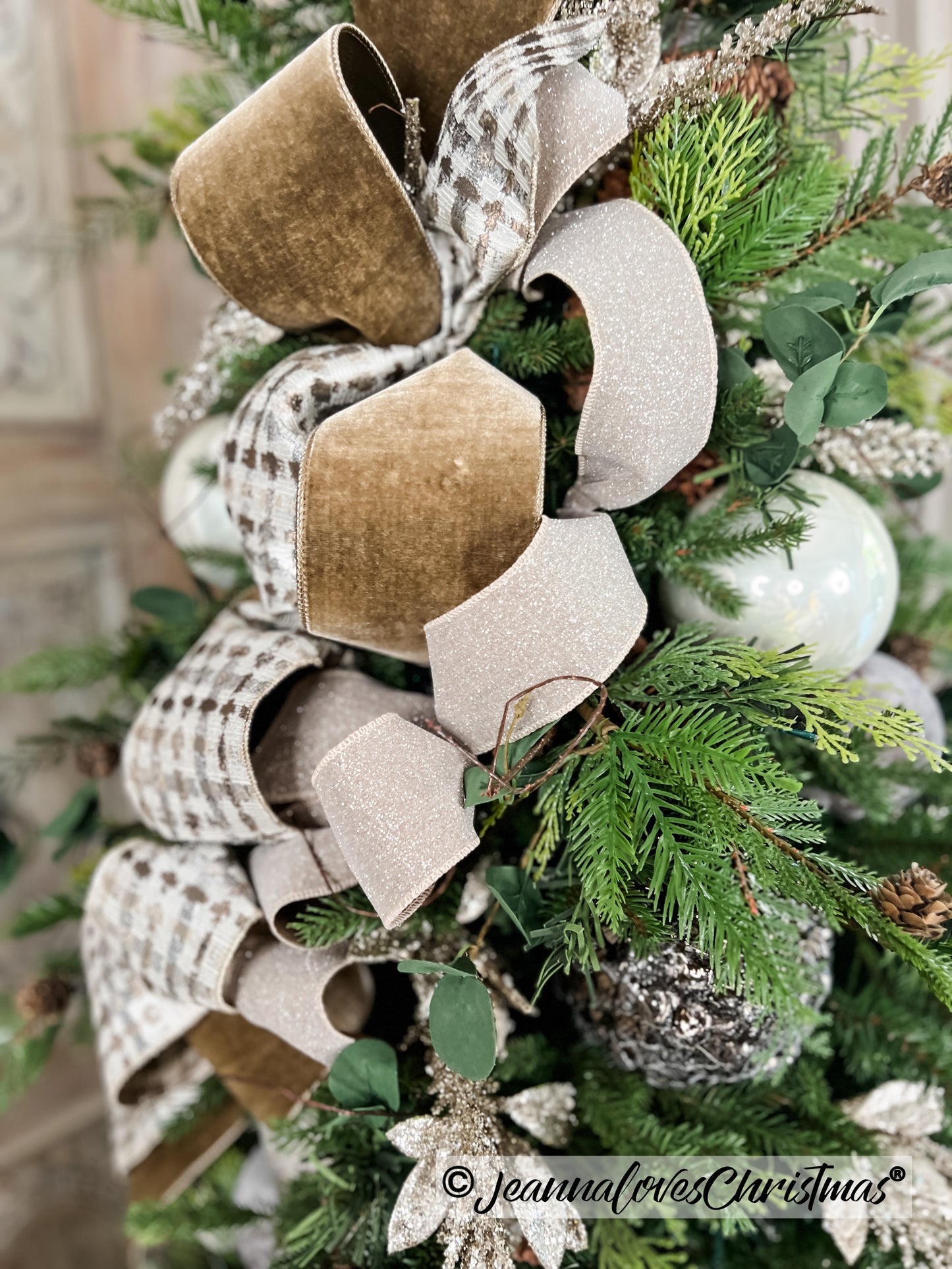 Linen Sugar 2.5" Ribbon