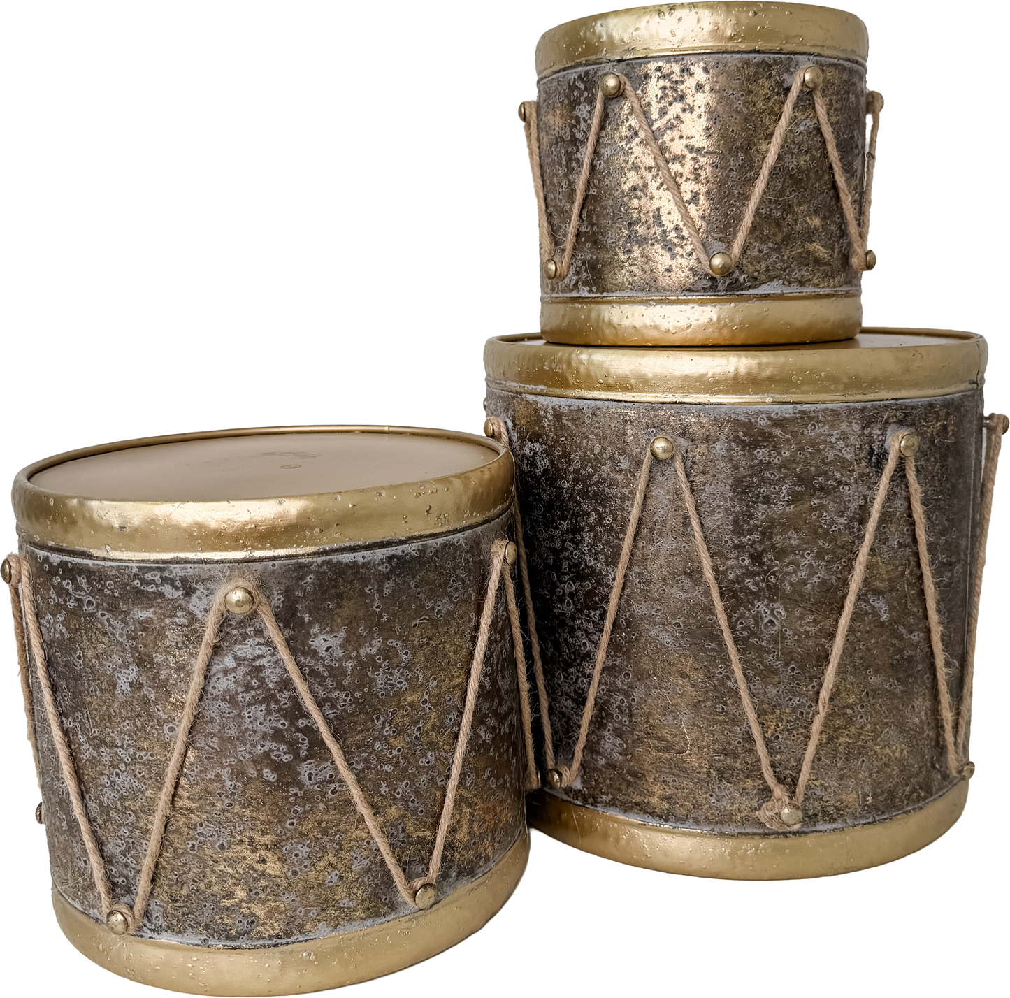 Nutcracker Drum Trio - Set of Three
