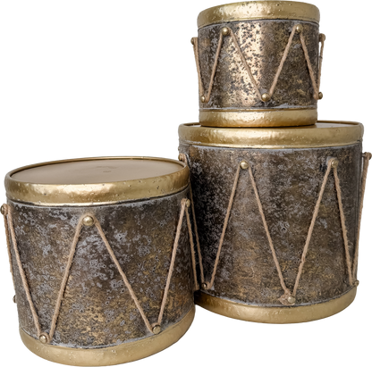 Nutcracker Drum Trio - Set of Three