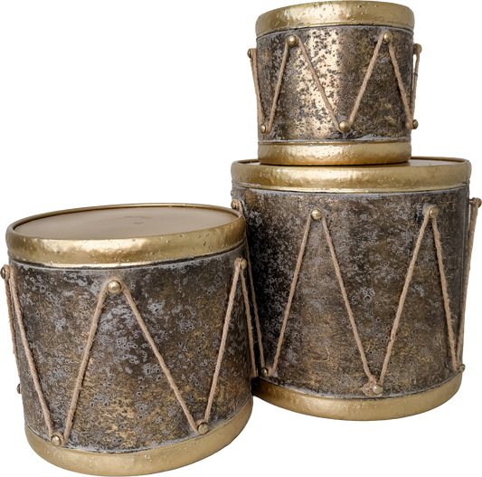 Nutcracker Drum Trio - Set of Three