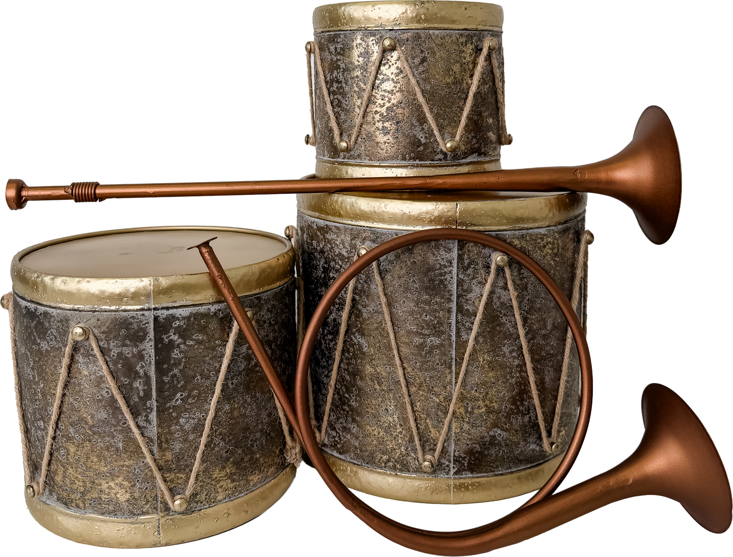 Nutcracker Drum Trio - Set of Three
