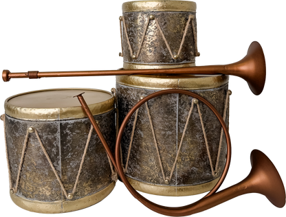 Herald's Trumpet Ornament - Copper