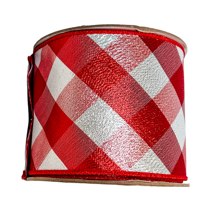 Peppermint Plaid 4"