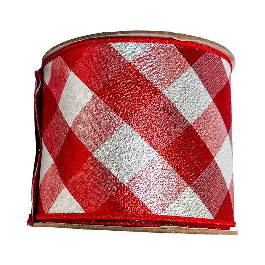Peppermint Plaid 4"