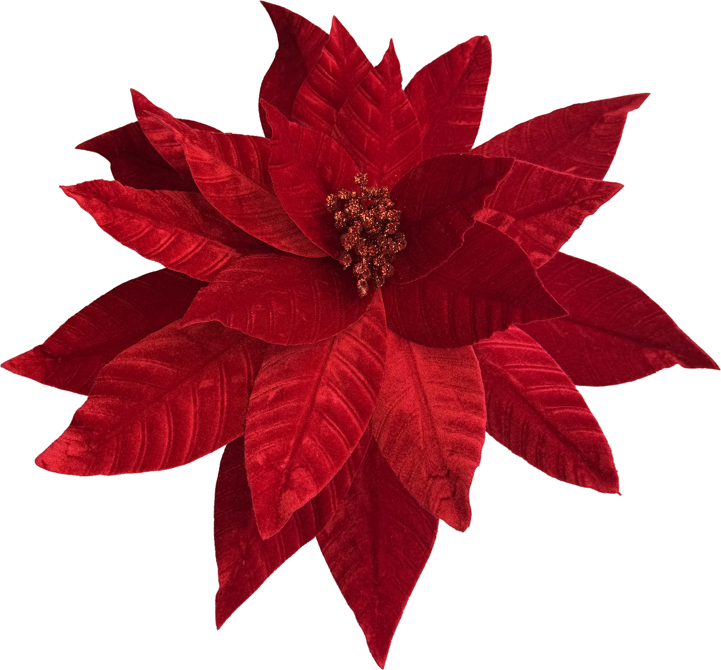 Velvet Poinsettia - Large