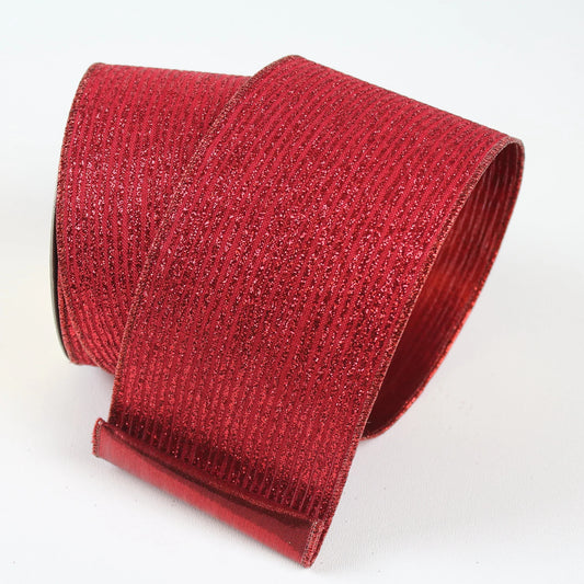Random Stripes 2.5" Red