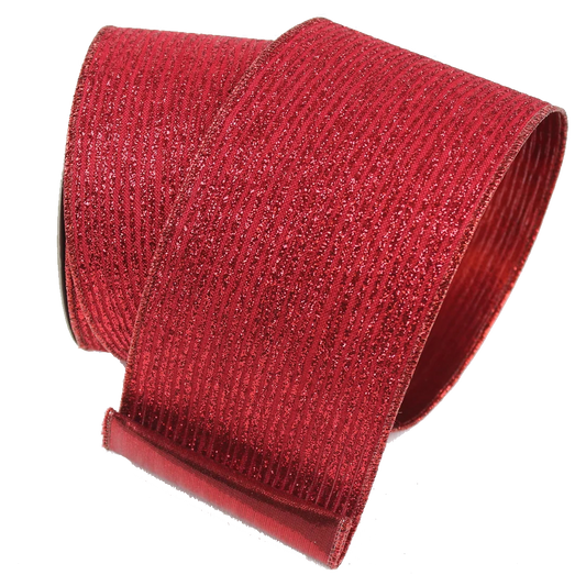 Random Stripes 4" Red