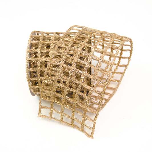 Natural Glitz 4" Gold