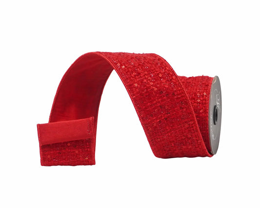 Winter Tweed 2.5" Red