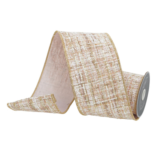 Sweetheart Tweed 4" Light Pink