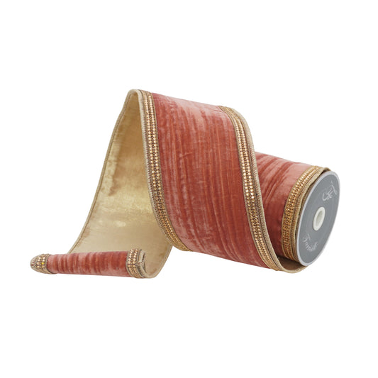 Distressed Diamonds 4" Coral