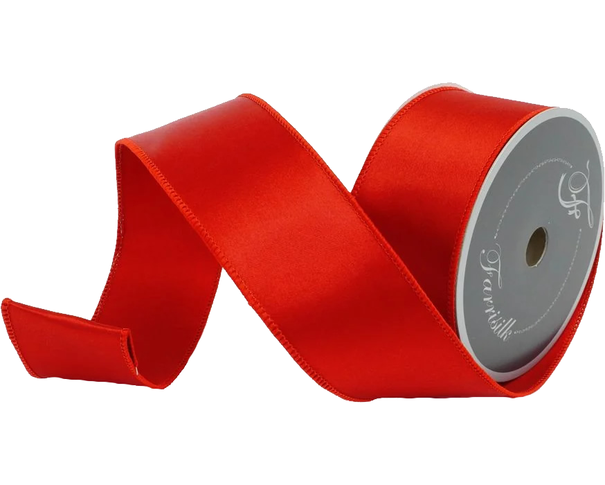 Satin 2.5" Red